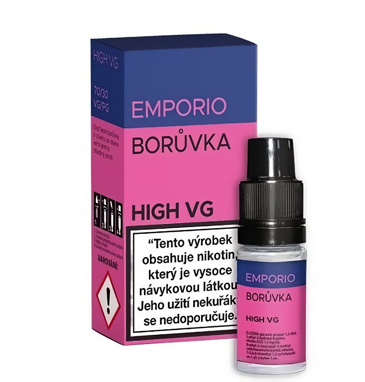 Emporio High VG Borůvka 10 ml 1,5 mg