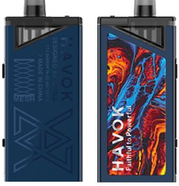 Uwell HAVOK V1 Pod 65W grip Full Kit 1800mAh Blue