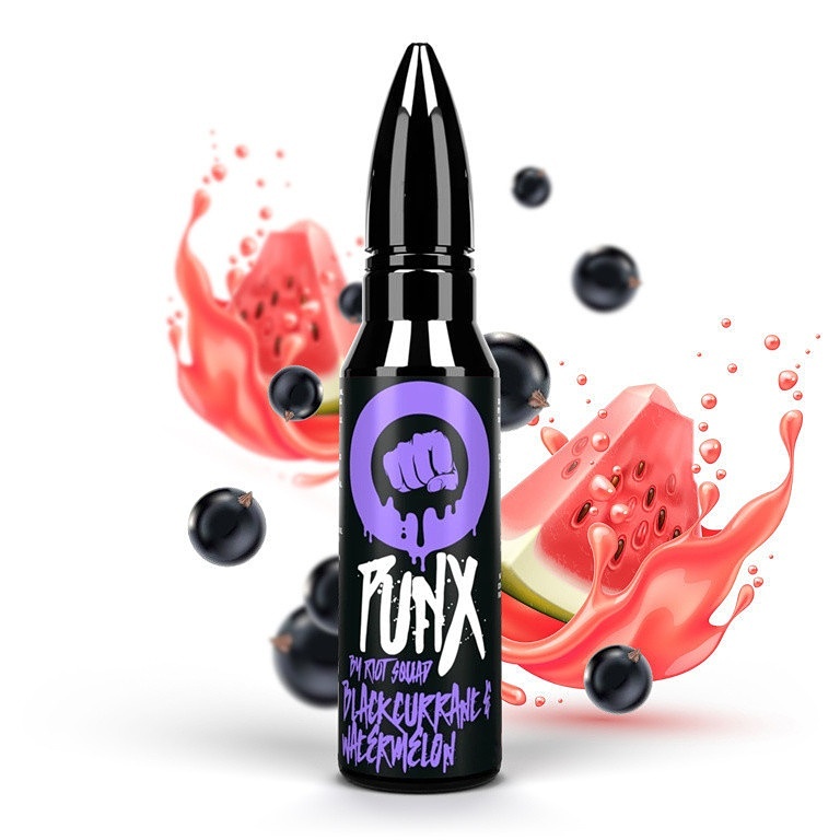 Riot Squad PUNX Shake & Vape Blackcurrant & Watermelon 20ml