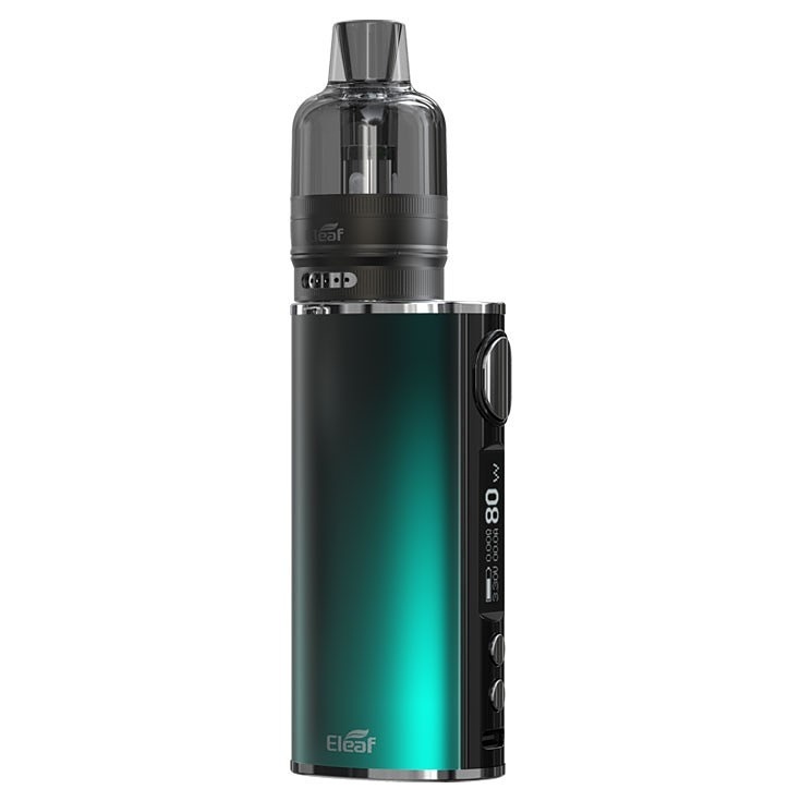 iSmoka Eleaf iStick T80 GTL Pod Tank Grip Full Kit 3000 mAh Gradient Aqua 1 ks