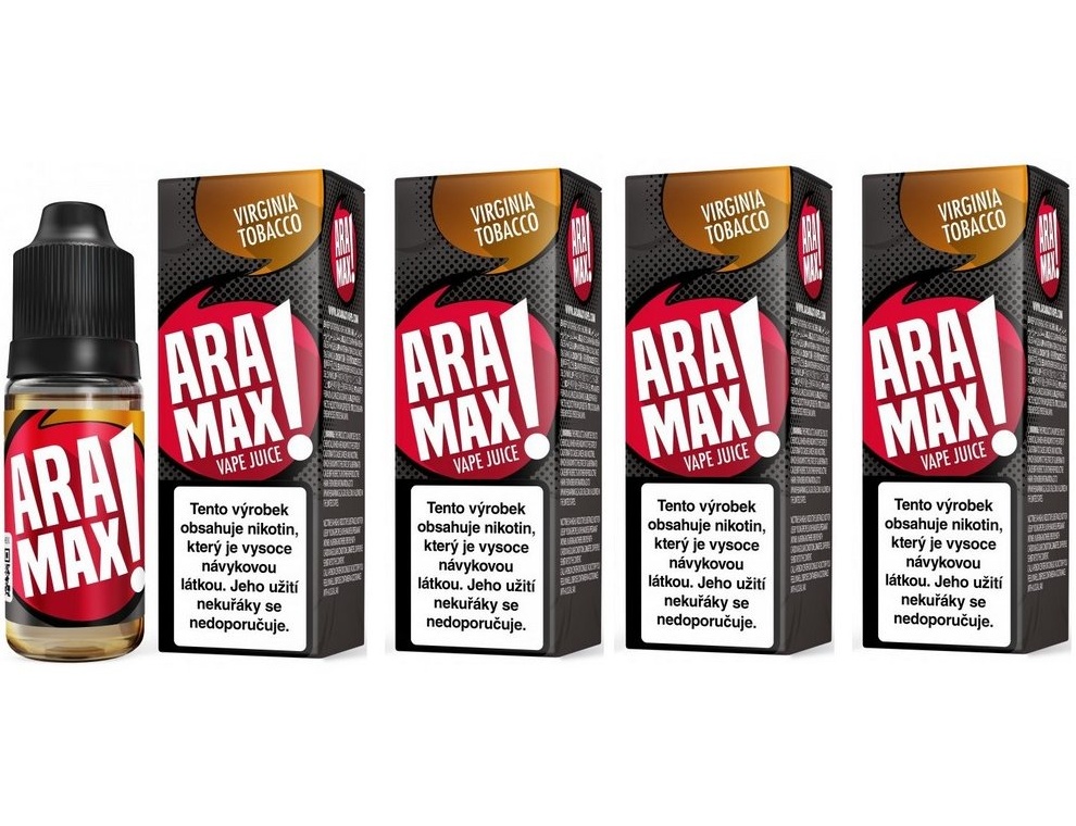 Aramax 4Pack Virginia Tobacco 4 x 10 ml 3 mg