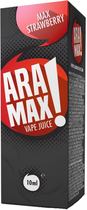 Liquid ARAMAX Max Strawberry 10ml 0mg