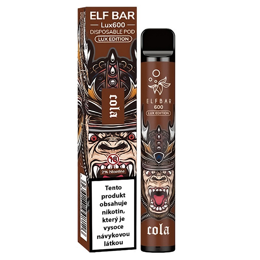 Elf Bar 600 Lux Edition - 20mg - Cola (Kola)