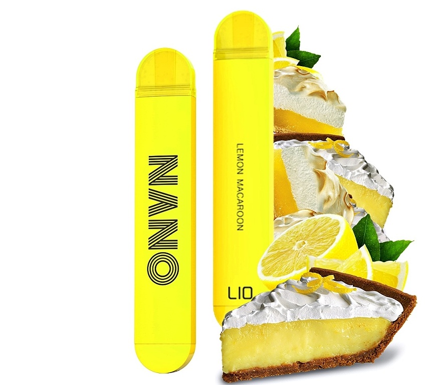 Lio Nano elektronická cigareta 16mg 550 mAh Lemon Macarone 1 ks