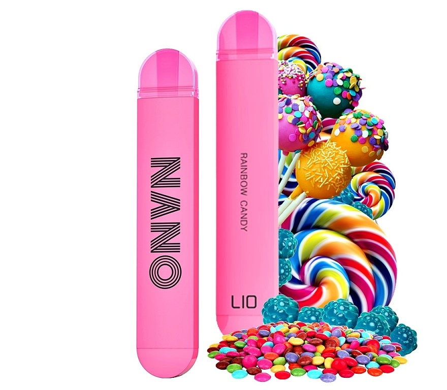 Lio Nano elektronická cigareta 16mg 550 mAh Rainbow Candy 1 ks