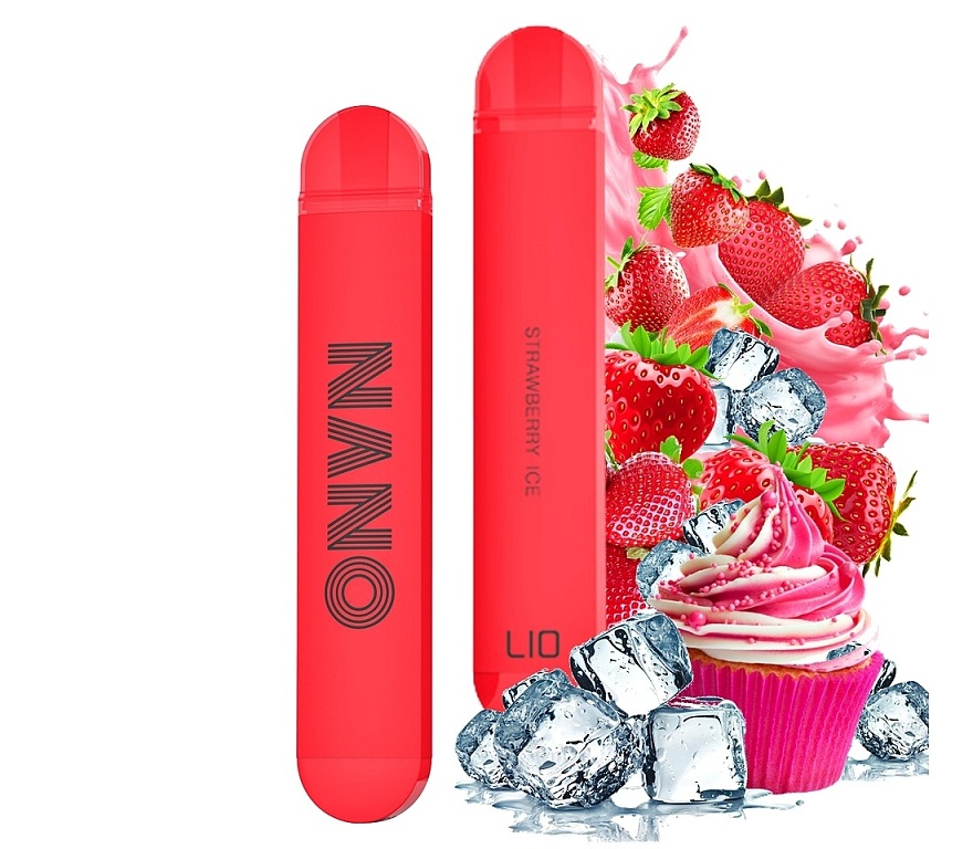 Lio Nano elektronická cigareta 16mg 550 mAh Strawberry ICE 1 ks