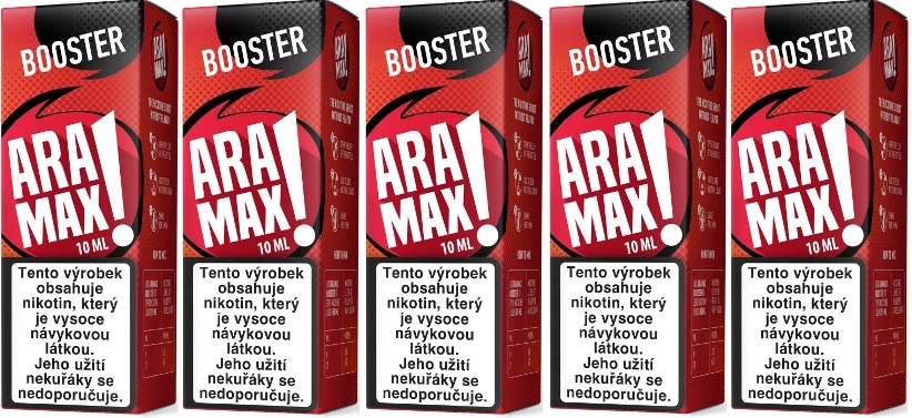 Aramax Booster PG50/VG50 20mg 5x10ml