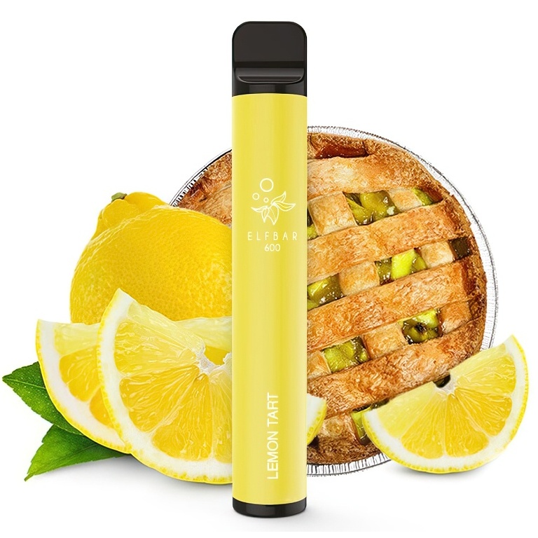 Elf Bar 600 Lemon Tart 20 mg 600 potáhnutí 1 ks