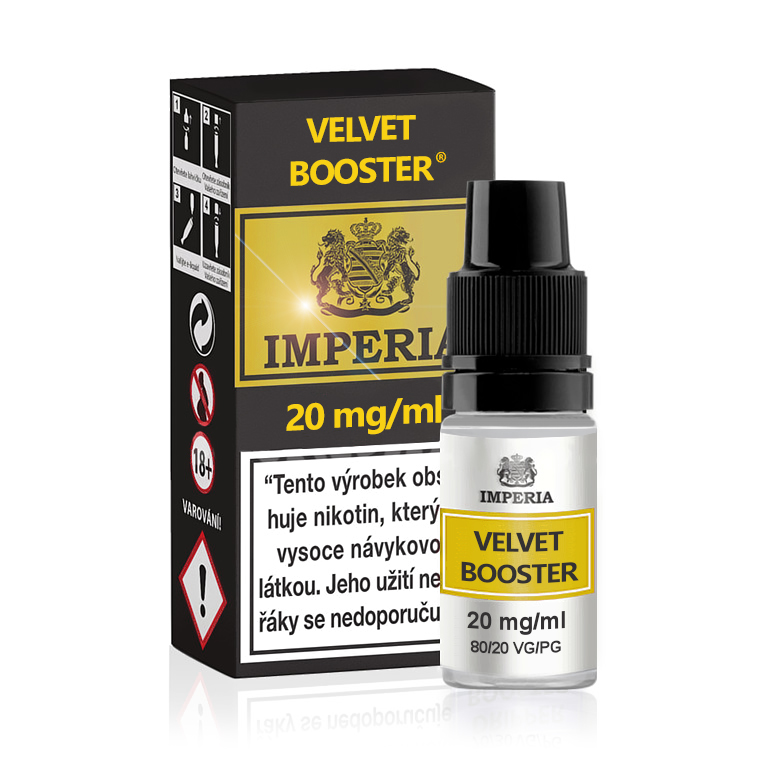 Booster báze Imperia Velvet (20/80): 10ml / 20mg