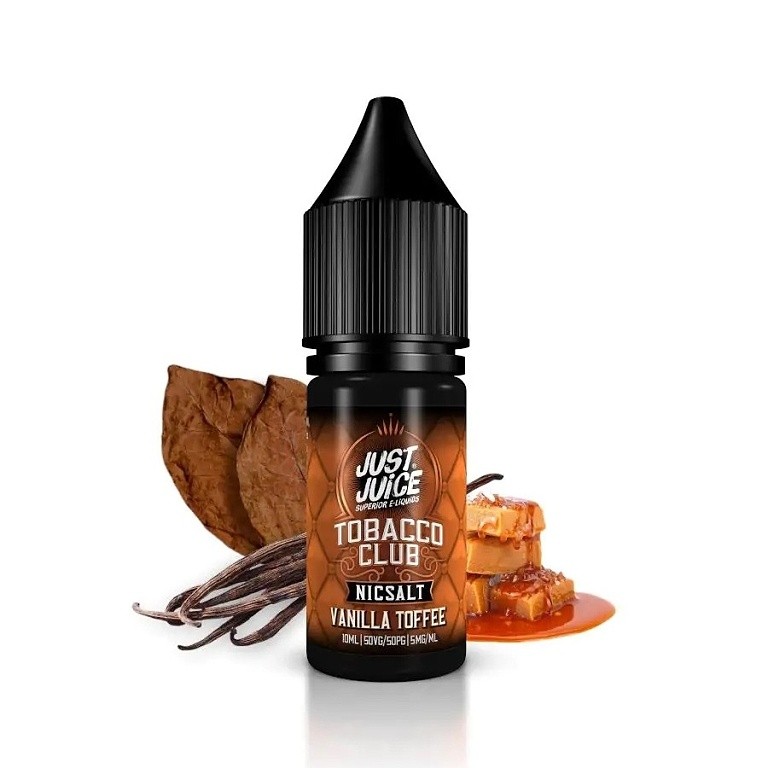 Just Juice Salt - E-liquid - Tobacco Vanilla Toffee (Tabák s vanilkou a karamelem) - 20mg