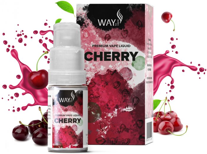 Liquid WAY to Vape Cherry 10ml-0mg