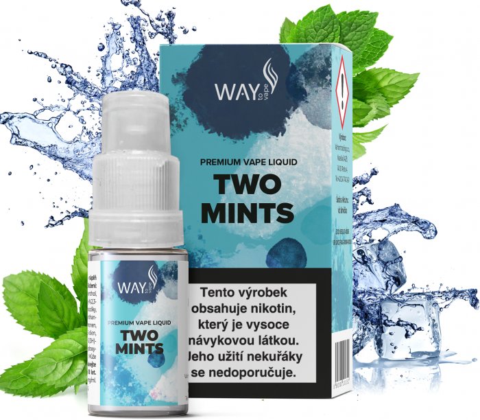 Liquid WAY to Vape Two Mints 10ml-12mg