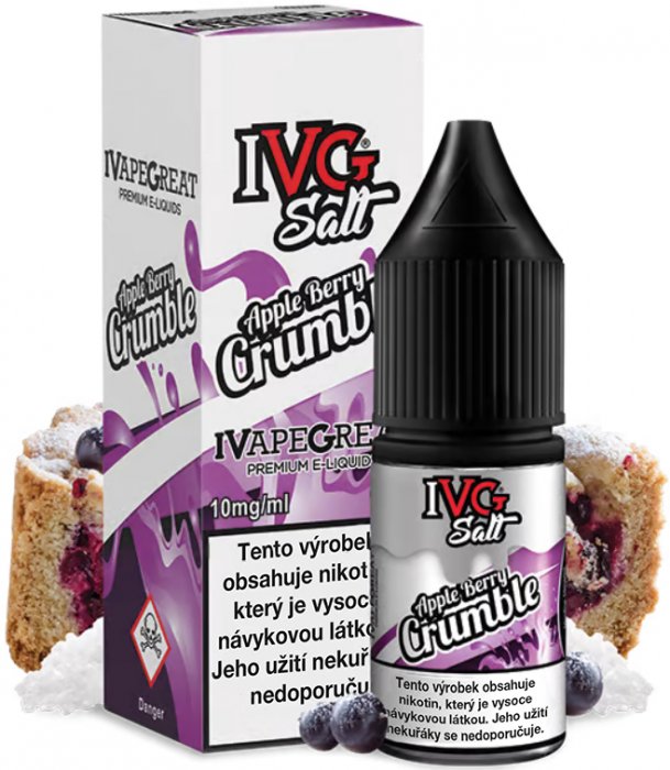 Liquid I VG SALT Apple Berry Crumble 10ml - 20mg