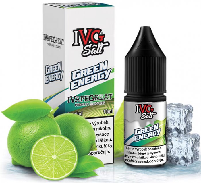 Liquid I VG SALT Green Energy 10ml - 20mg