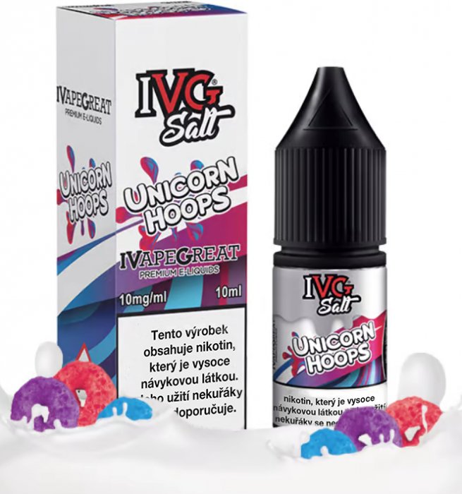 Liquid I VG SALT Unicorn Hoops 10ml - 20mg