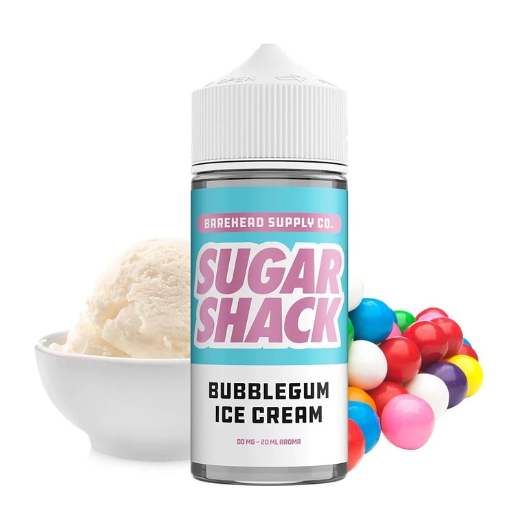 Barehead - Sugar Shack - Shake & Vape - Bubblegum Ice Crem - 20ml