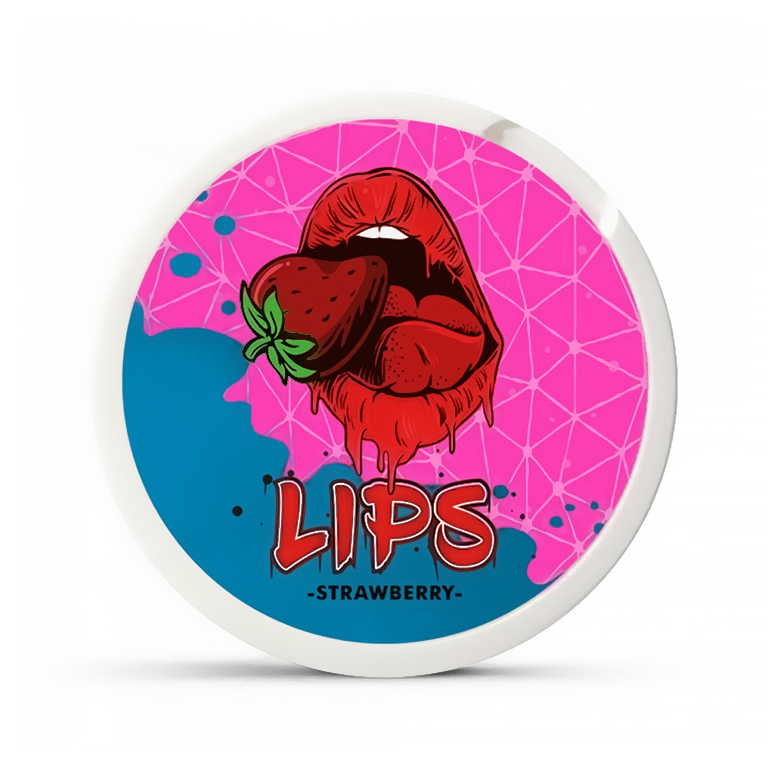 LIPS Nikotinové sáčky Strawberry 16 mg/g 20 sáčků