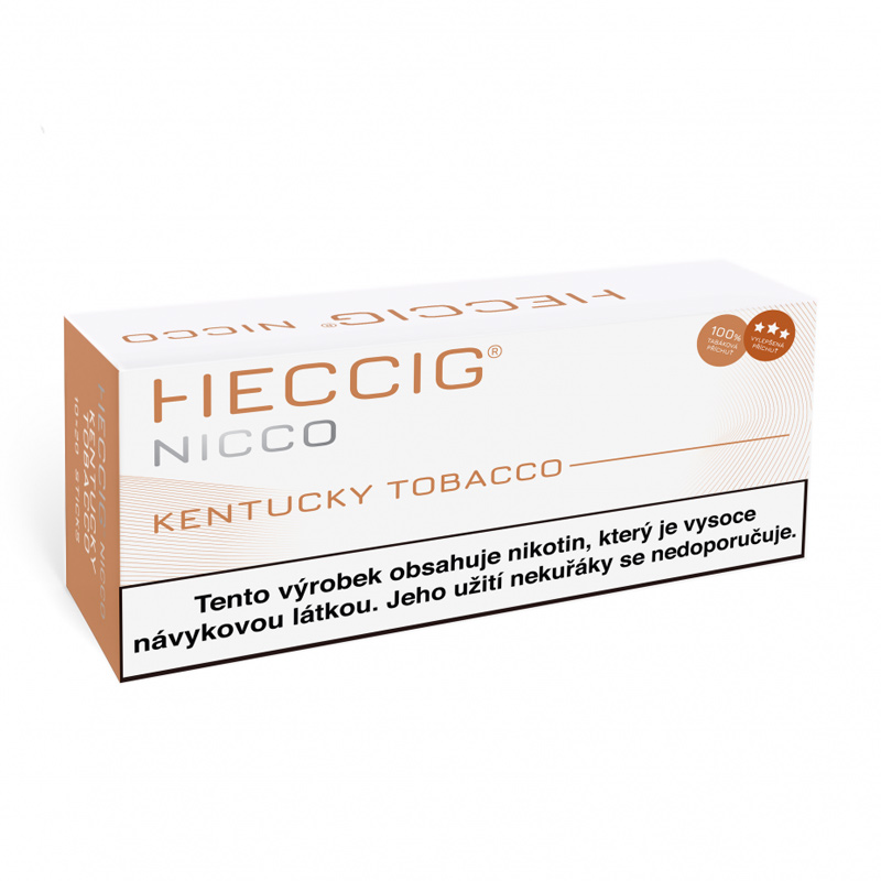 Heccig Nicco - Kentucky Tobacco (Tabák Kentucky) Kartón