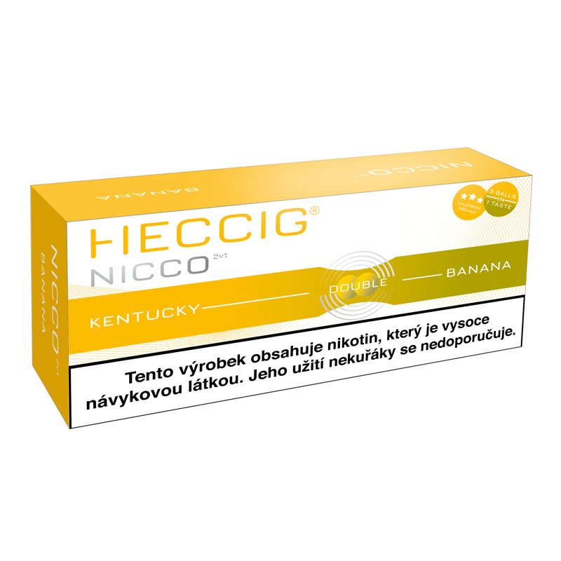 Heccig Nicco 2v1 - Banán (Banán) Kartón