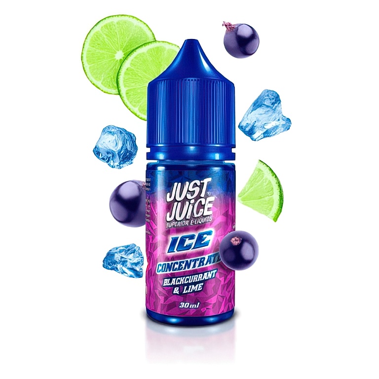 Just Juice - Příchuť - Blackcurrant Lime ICE - 30ml