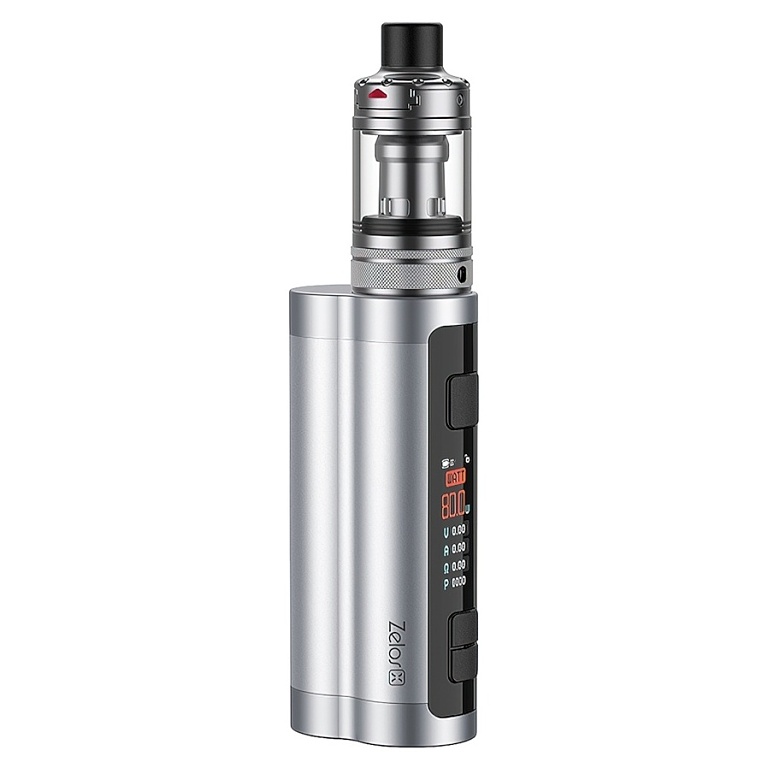 Aspire Zelos X 80W Kit s Nautilus 3 0 mAh Stříbrná 1 ks