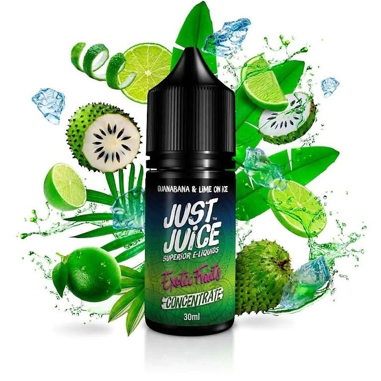 Just Juice - Příchuť - Guanabana & Lime On ICE - 30ml