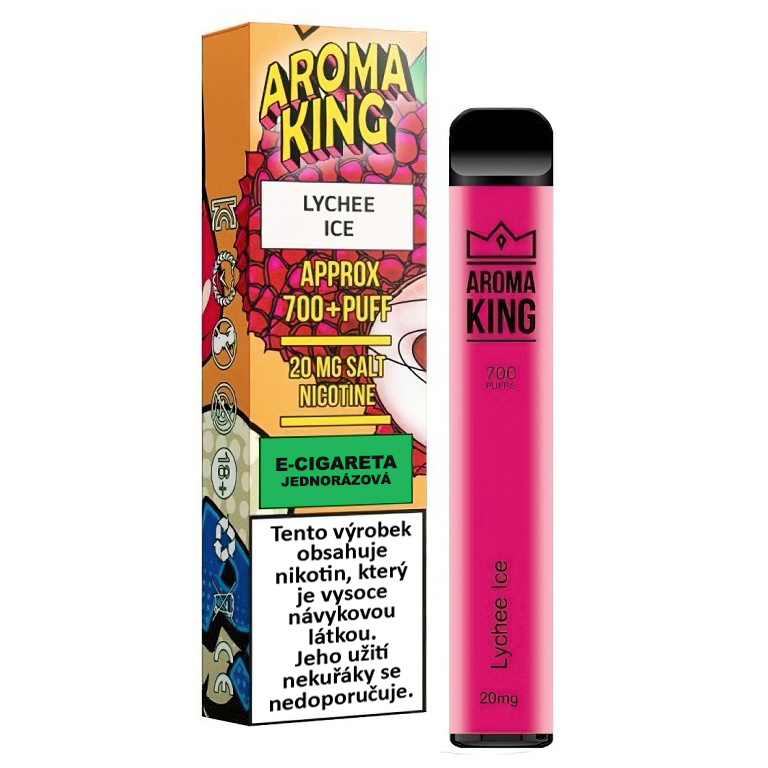 Aroma King AK700 mAh Classic Lychee Ice 1 ks