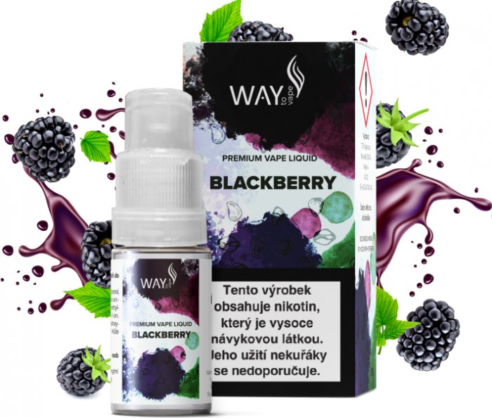 WAY to Vape Blackberry 10 ml 6 mg