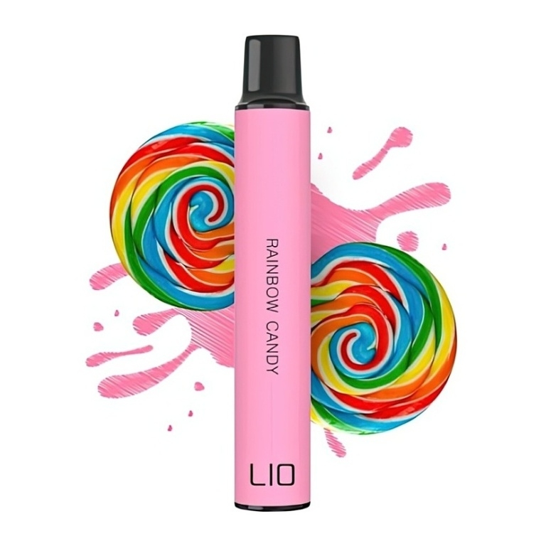 LIO MINI jednorázová e-cigareta 400 mAh Rainbow Candy 1 ks 16 mg
