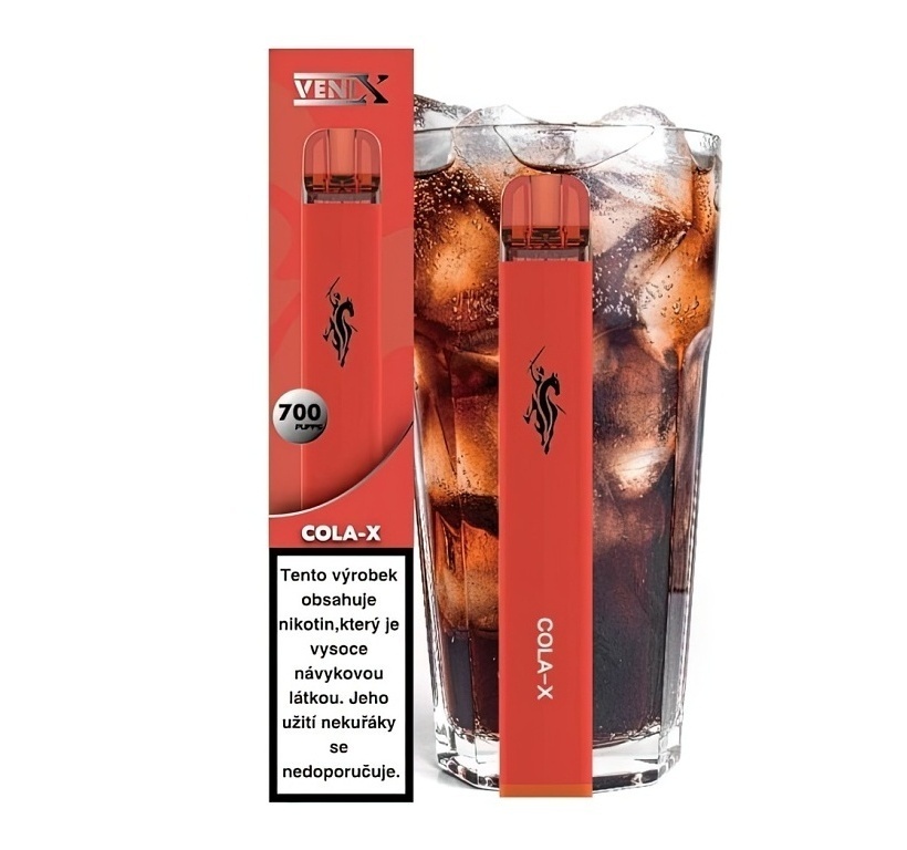 VENIX X jednorázová e-cigareta 400 mah Cola 1 ks