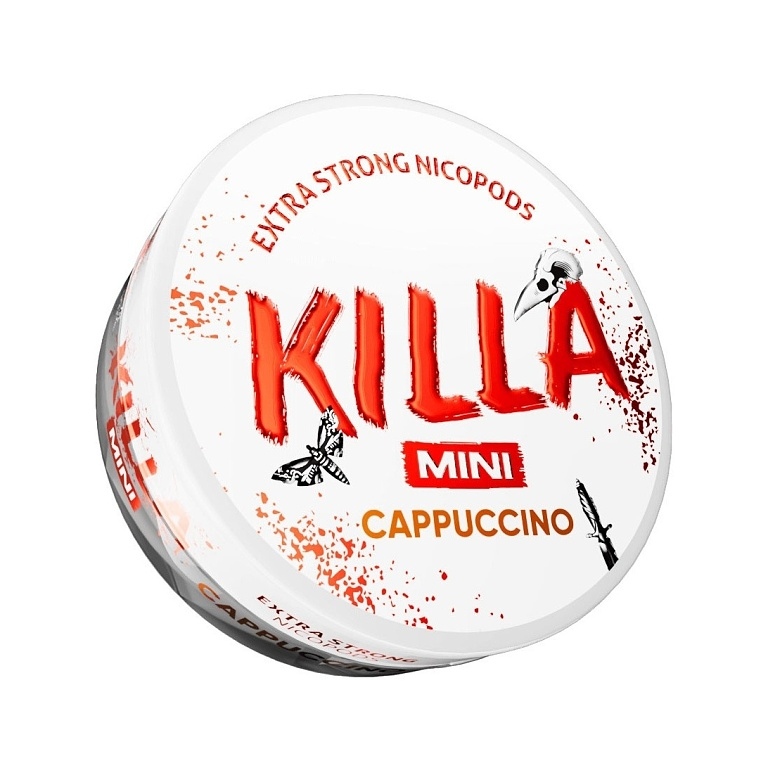KILLA Mini - nikotinové sáčky - Cappuccino - 16mg /g
