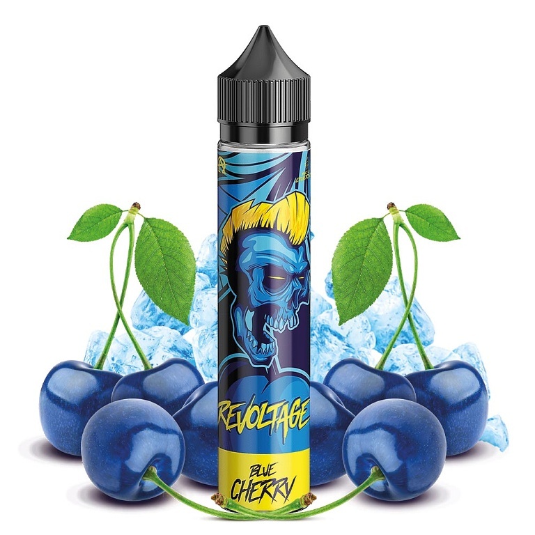 Revoltage Chladivá třešeň Blue Cherry Shake and Vape 15 ml 1 ks