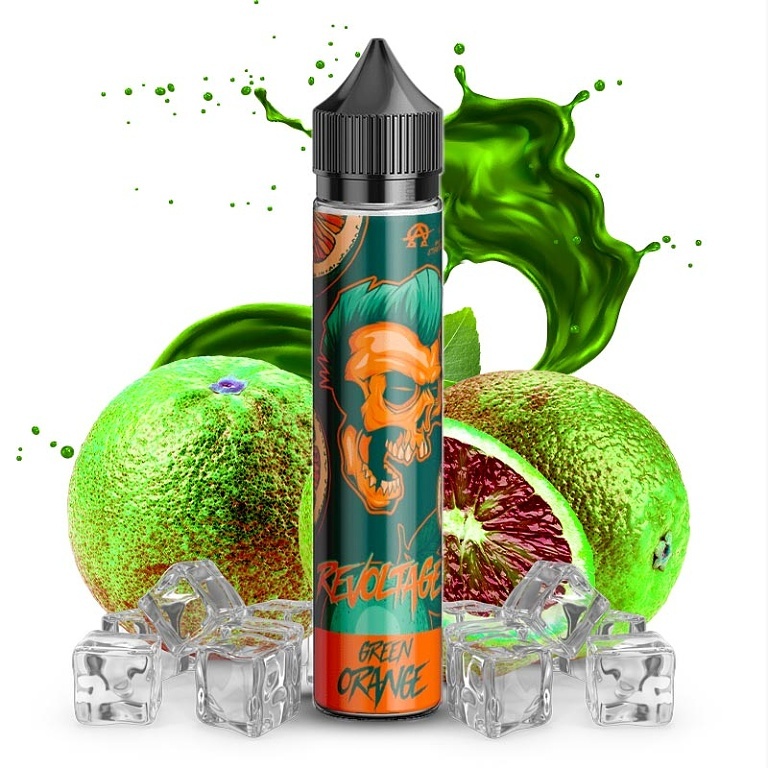 Revoltage - Chladivý pomeranč (Green Orange) - Shake and Vape