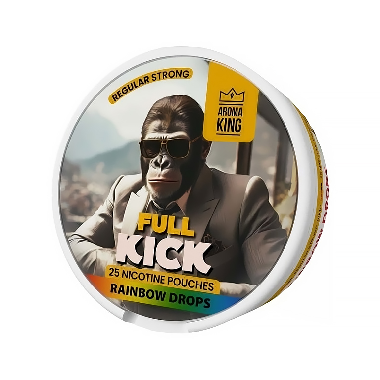 Aroma King Full kick Rainbow Drops 20 mg/g 25 sáčků