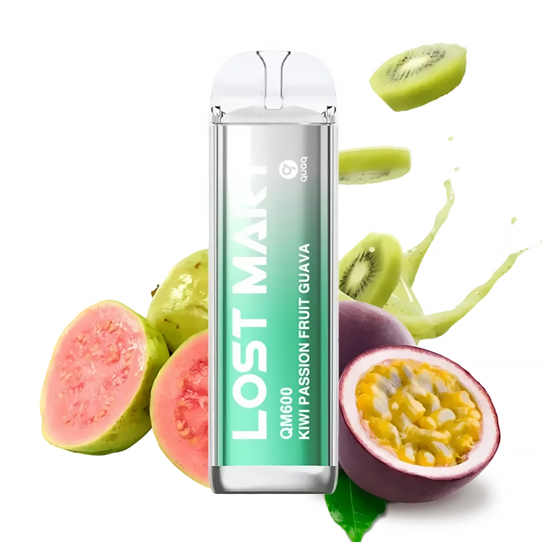 Lost Mary QM600 Kiwi Passion Fruit Guava 20 mg 600 potáhnutí 1 ks