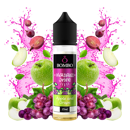 Bombo Wailani Juice S & V Apple and Grape 15 ml