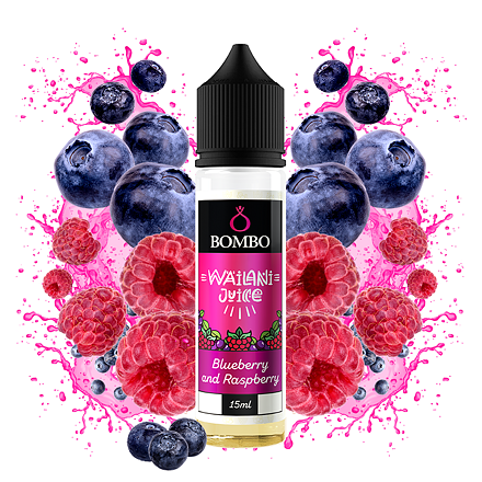 Bombo Wailani Juice S & V Blueberry and Raspberry 15 ml