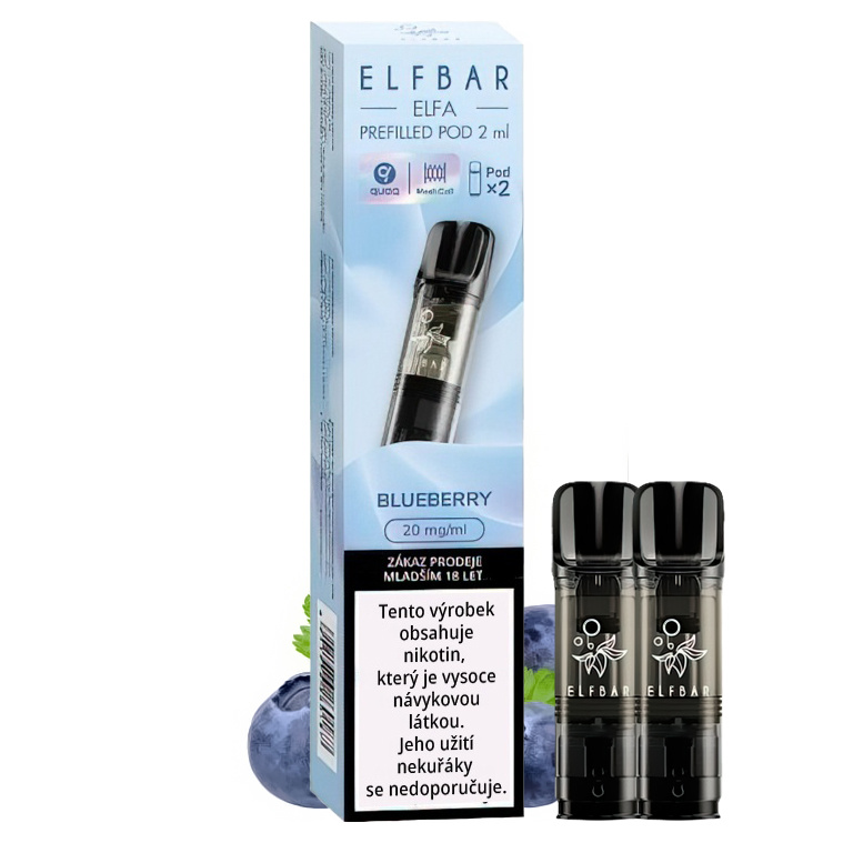 Elf Bar ELFA cartridge 2Pack Blueberry 20 mg