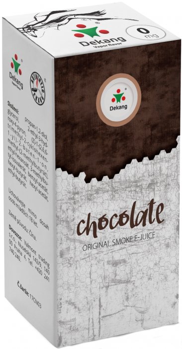 Liquid Dekang Chocolate 10ml-0mg (Čokoláda)