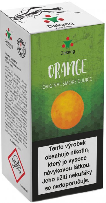 Liquid Dekang Orange 10ml - 11mg (Pomeranč)