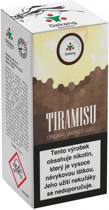 Liquid Dekang Tiramisu 10ml - 18mg (Tradiční italský dezert)