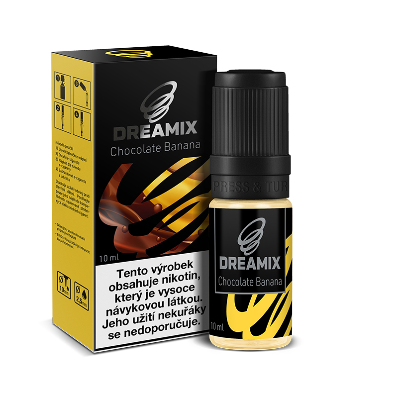 Dreamix Čokoládový banán 10ml 0mg