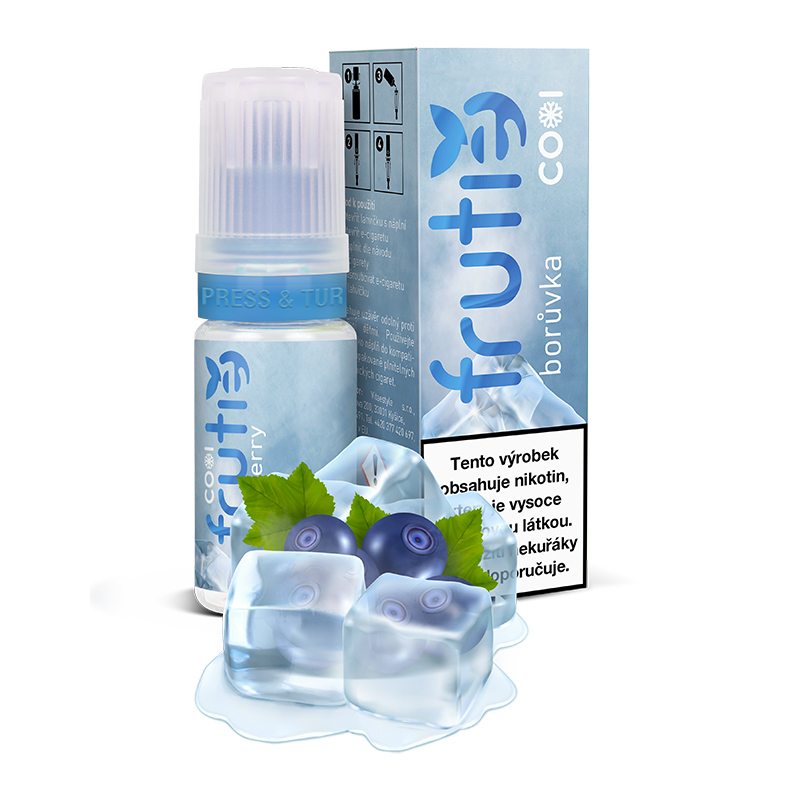 Frutie Cool Borůvka 10ml 0mg