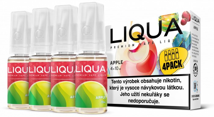 Ritchy Liqua Elements 4Pack Apple 4 x 10 ml 6 mg