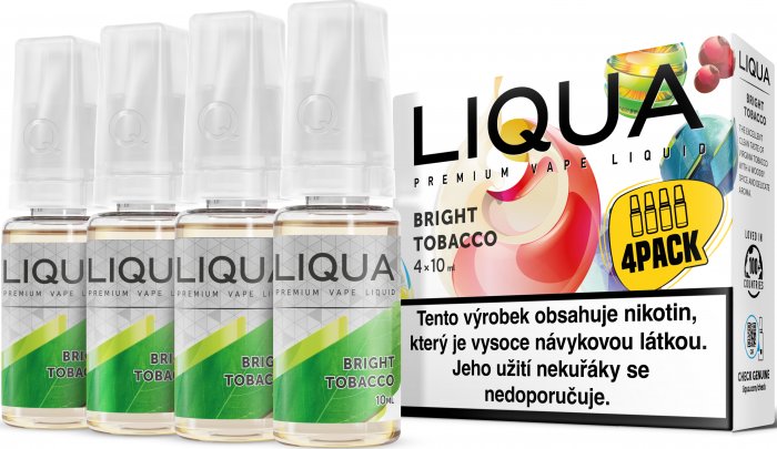 Ritchy Liqua Elements 4Pack Bright tobacco 4 x 10 ml 12 mg