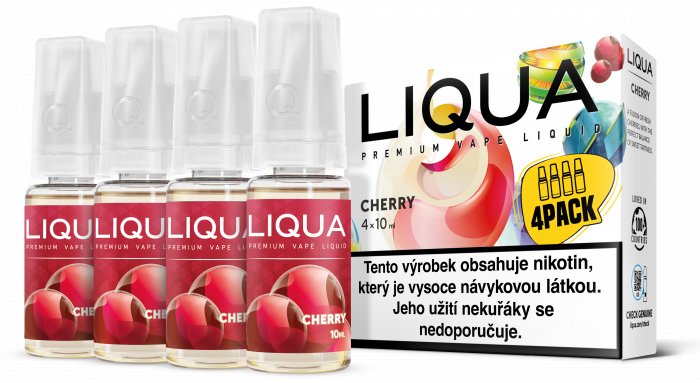 Ritchy Liqua Elements 4Pack Cherry 4 x 10 ml 6 mg