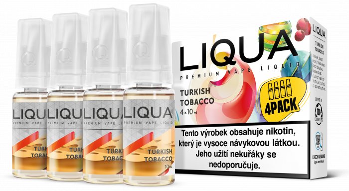 Ritchy Liqua Elements 4Pack Turkish tobacco 4 x 10 ml 3 mg