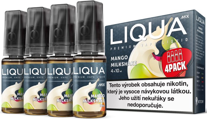 Ritchy Liqua MIX 4Pack Mango Milkshake 10 ml 6 mg