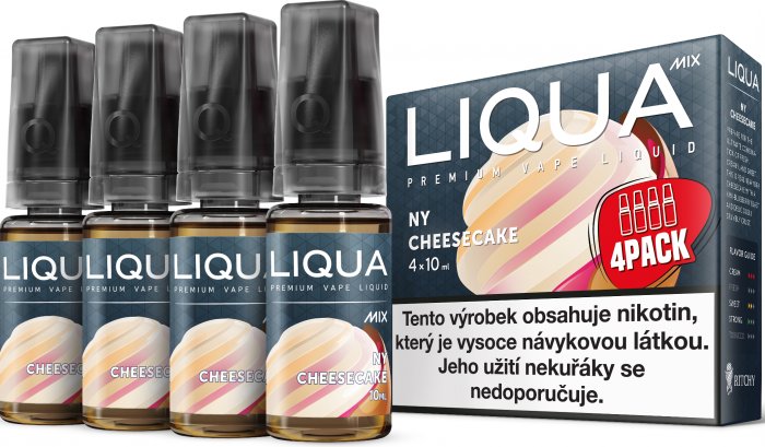 Ritchy Liqua MIX 4Pack NY Cheesecake 4 x 10 ml 12 mg