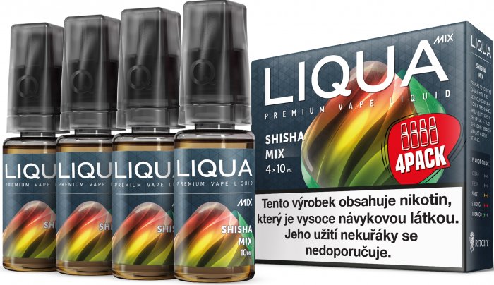 Ritchy Liqua MIX 4Pack Shisha Mix 4 x 10 ml 3 mg